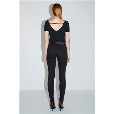 Vaquero skinny Negro