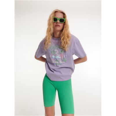 T-Shirt im Regular-Fit mit Applikation