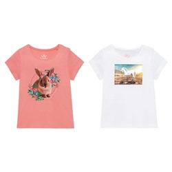 LUPILU® Kleinkinder Mädchen T-Shirt