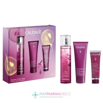 Caudalie Thé des Vignes - Coffret Noël "Obsession Thé des Vignes"