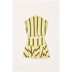 LIMITED EDITION STRIPED PUFF DRESS