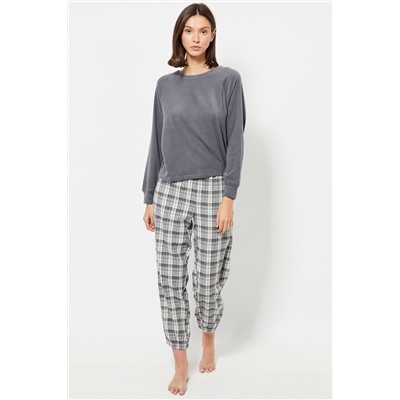 Camiseta polar de pijama - Gris