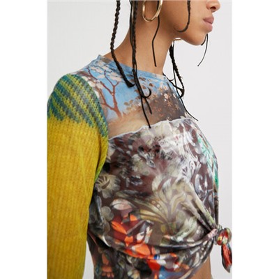 Camiseta slim arty
