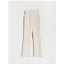 Wide leg trousers