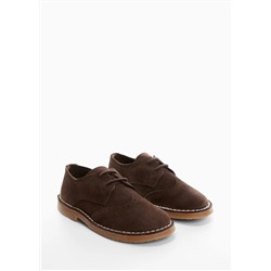 Zapato piel cordones -  Niño | MANGO OUTLET España