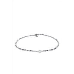 Pulsera Madeleine Plata y perla cultivada