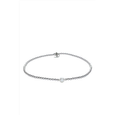 Pulsera Madeleine Plata y perla cultivada