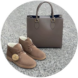 AB.Z. 3612/2 Vison С ДВОЙНЫМИ ШНУРКАМИ+Ab.Zapatos PELLE UNIVERSAL (900) АКЦИЯ