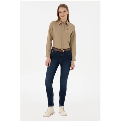 U.S. Polo Assn., Kadın Mavi Jean Pantolon 50266548-DN0022
