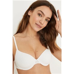 BEAUTIFUL Sujetador relleno microfibra blanco