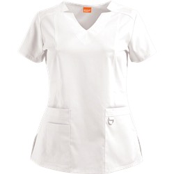 Barco Prima Scrubs 3 Pocket V-neck Top