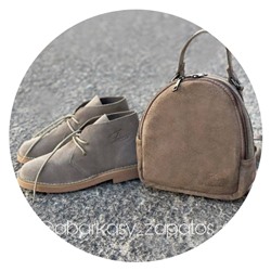 AB.Z. SAFARY niquel+AB.Z · Pelle · mochila serraje (610) NIQUEL