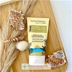 Alphanova Sun Shampoing Douche 2 en 1 Parfum Monoï BIO 150 ml