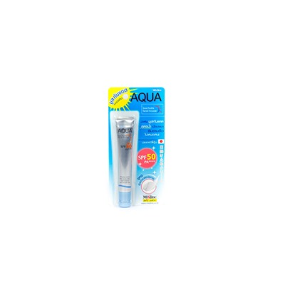 Солнцезащитный экстраувлажняющий крем-мусс для лица Aqua Base SPF50++++ от Mistine 20 мл / Mistine Aqua Base Mousse Blue 20ml
