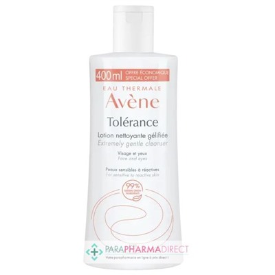 Avène Tolérance - Lotion Nettoyante Gélifiée 400ml