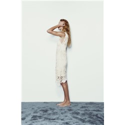 CROCHET ASYMMETRIC DRESS