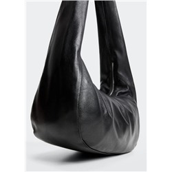 Bolso tote asa piel -  Mujer | MANGO OUTLET Melilla