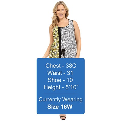 Plus Size Blouson with Tie