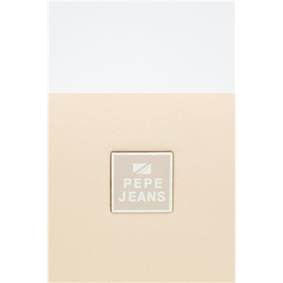 Cartera Bea Beige y naranja