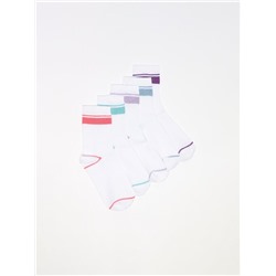 PACK OF 5 PAIRS OF SPORTS SOCKS