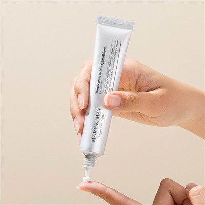 Tranexamic Acid+Glutathion eye cream Осветляющий крем для век с транексамовой кислотой и глутатионом