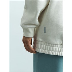 Трикотажный худи свободного силуэта oversize