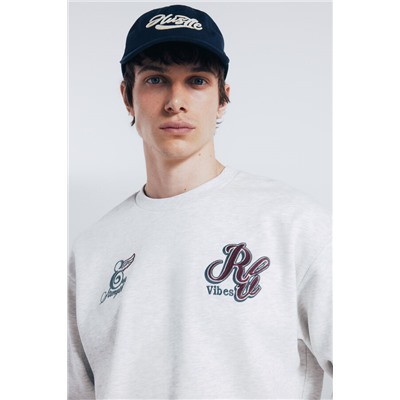 Sudadera bordado espalda