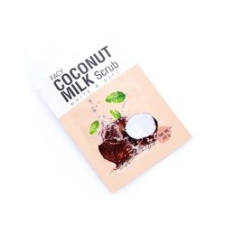 Скраб для лица с кокосовым молоком Facy 10 g / Facy coconut milk scrub white&soft 10g