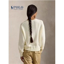 Ретро-свитер крупной вязки RALPH LAURE*N ОРИГИНАЛ!