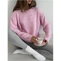 Женский свитер свободного покроя