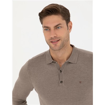 Vizon Melanj Slim Fit Basic Kazak