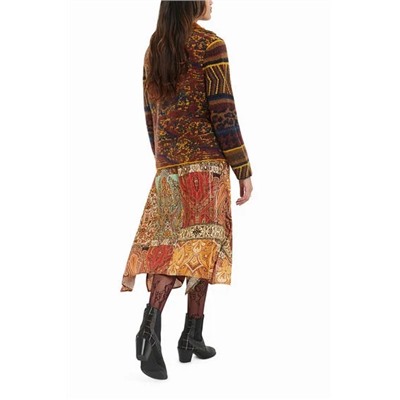 Chaqueta punto boho