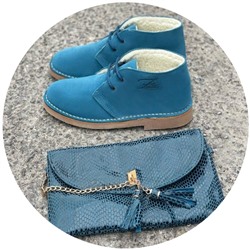 Ab.Zapatos 3512/2 New R PETROL+Клатч GURU АКЦИЯ
