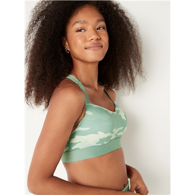 PINK ULTIMATE MEDIUM IMPACT PUSH-UP SPORTS BRA