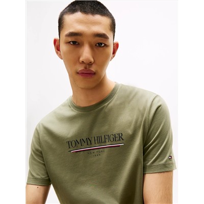 Tommy 1985 Stripe Logo T-Shirt