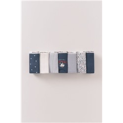 Pack 7 bragas anchas Mickey multicolor