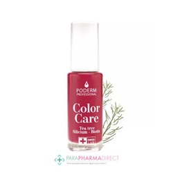 Poderm Vernis Color Care Rose Rouge 8 ml