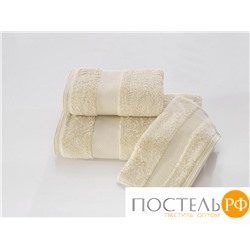 1010G10056708 Полотенце Soft cotton DELUXE светло-бежевый 75X150