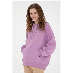 Kadın Lila Sweatshirt
