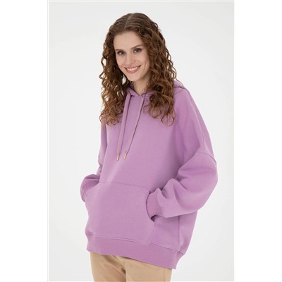 Kadın Lila Sweatshirt