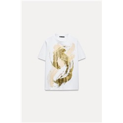 FOIL PRINT T-SHIRT