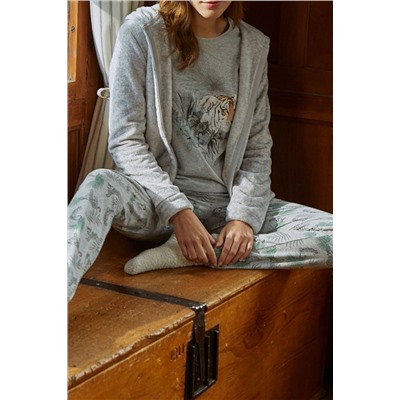 Camiseta Amely Gris jaspeado