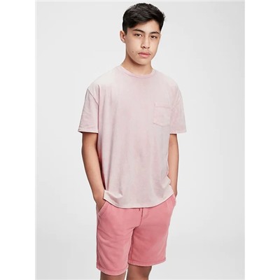 Teen 100% Organic Cotton Pocket T-Shirt