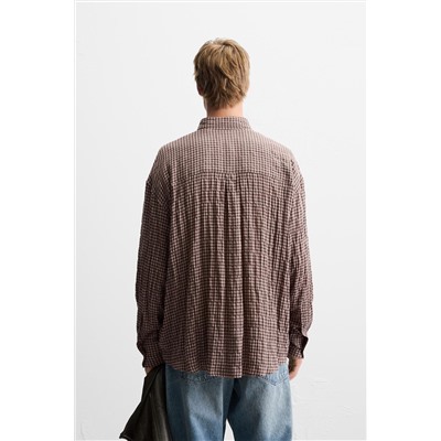 CAMISA CUADROS TEXTURA