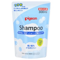 Шампунь-пенка PIGEON  Baby Shampoo с ароматом свежести возраст от 1 года сменная упаковка 300 мл
