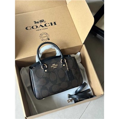 Женская сумка  Coach Savannah carryall (Размер 28,5*18* см)