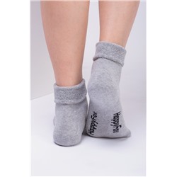 Однотонные махровые носки 3 пары Happyfox
