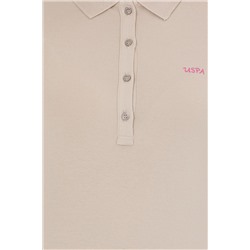 Kadın Taş Basic Polo Yaka Tişört