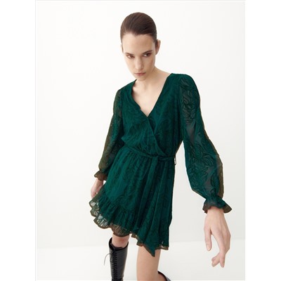 Gemustertes kleid