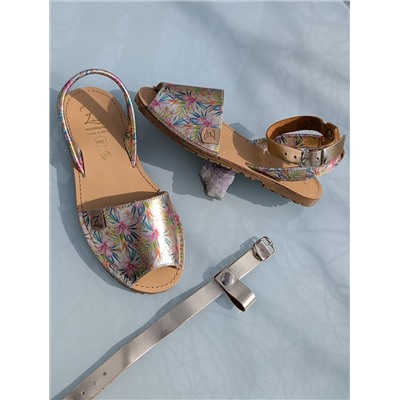 Босоножки - абаркасы от AB.Zapatos · 3207 · LIRIOS PLATINO correas АКЦИЯ